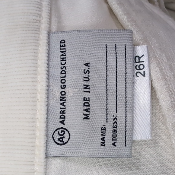 Adriano Goldschmied Moto Stevie ankle pants, mid-rise slim straight corduroy 26R - Picture 15 of 16